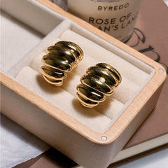 Croissant Stud Earrings
