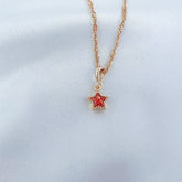 Tangerine Stardust Necklace