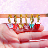 Coral Fly Earrings (4490100834370)