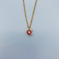 Devil In A Red Dress Necklace (4492675022914)