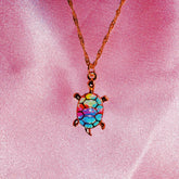 Hippy Turtle Necklace (4598031384642)