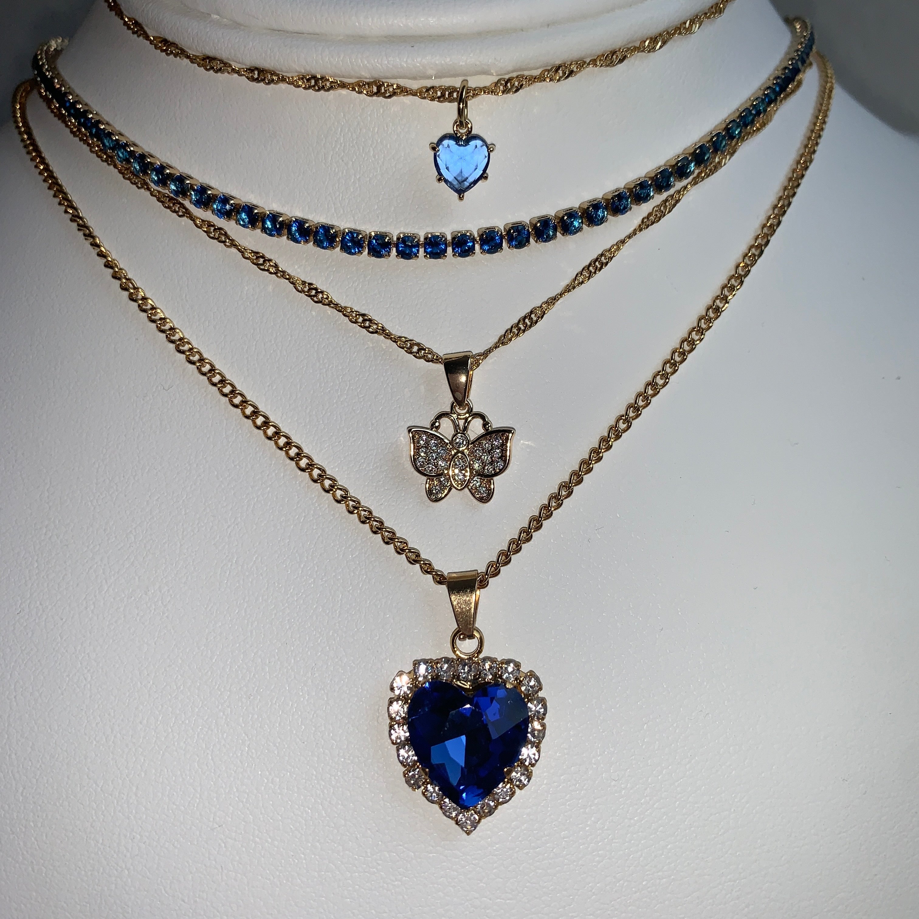 Sapphire Crush Choker