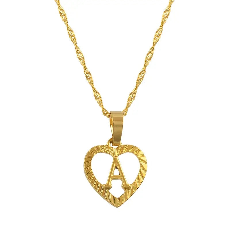 A-Z Luv Initials Necklace