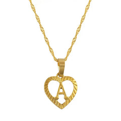 A-Z Luv Initials Necklace