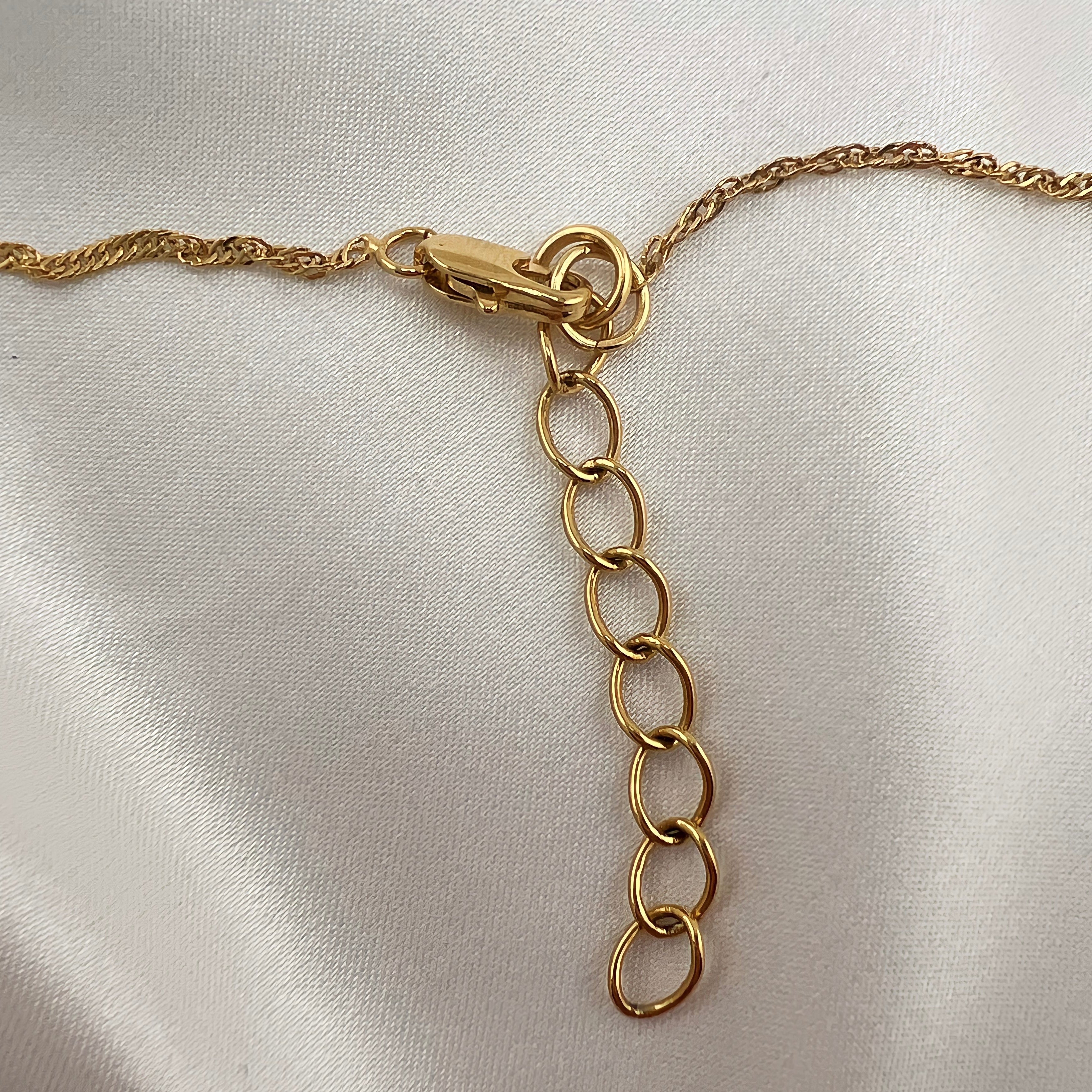 Aquarius in January Necklace