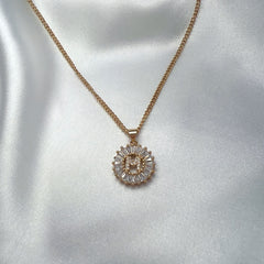 A-Z Frosty Initials Necklace