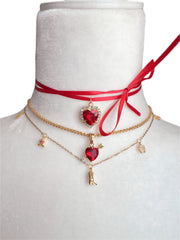 Rouge Ribbon Set