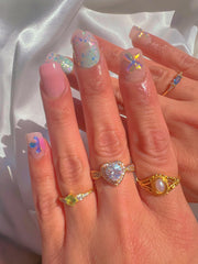 Cotton Candy Press-On Nails