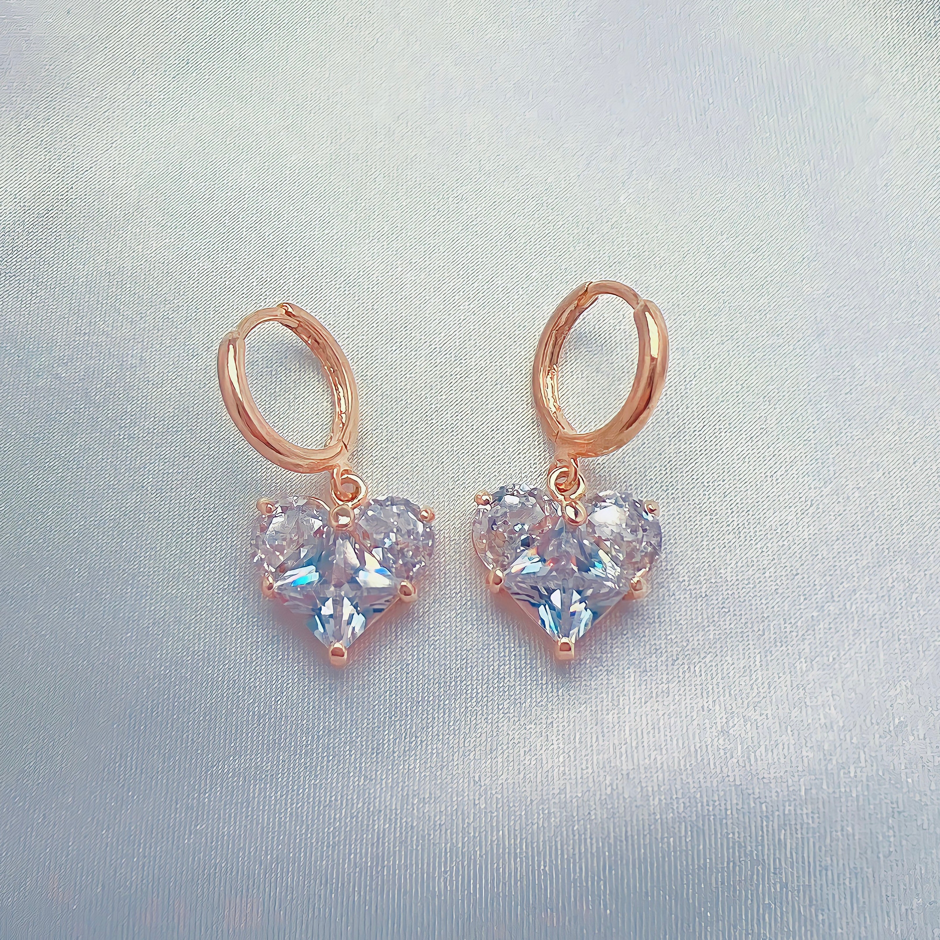 Heartz of Glass Earrings