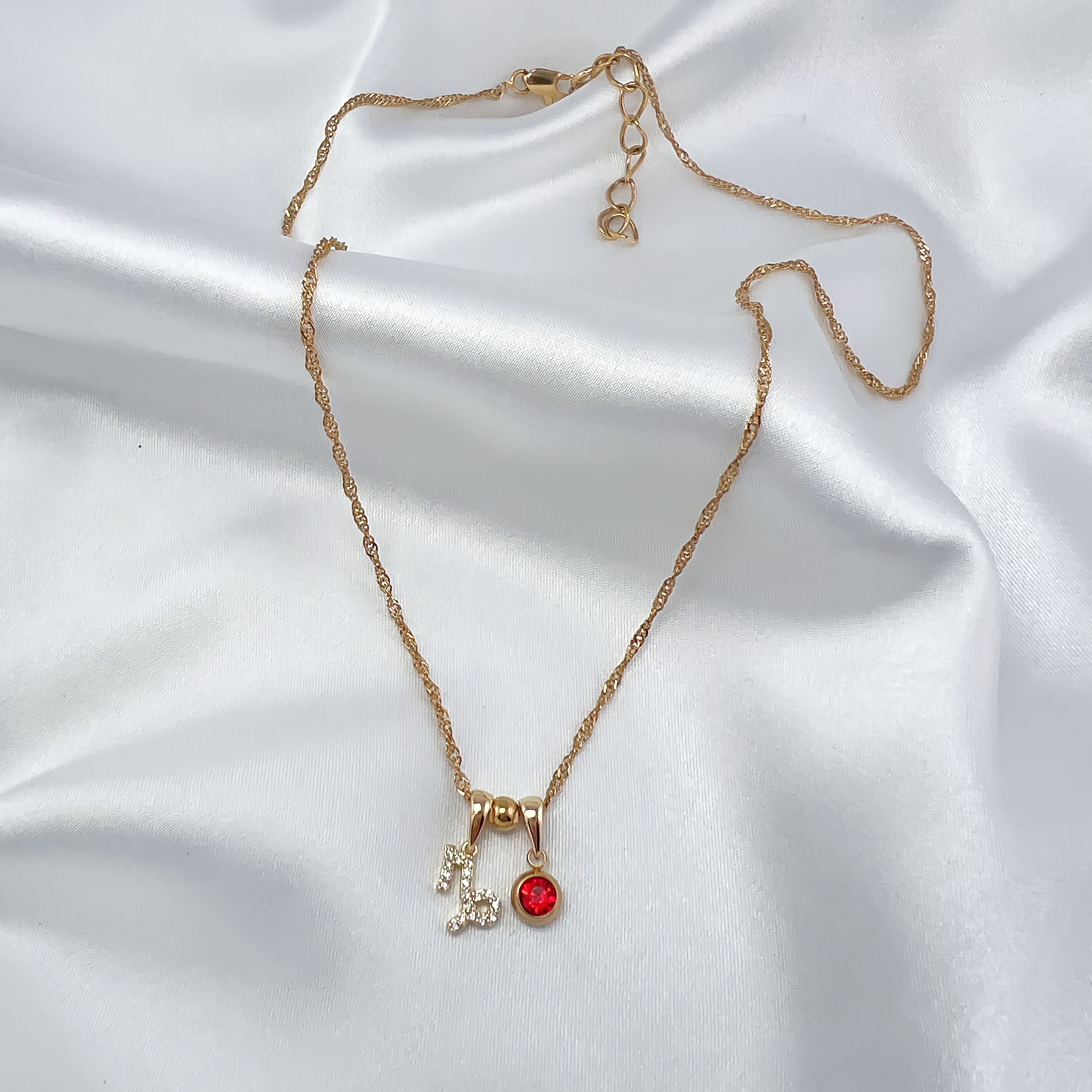 Capricorn in January Necklace