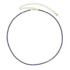 Sapphire Crush Choker