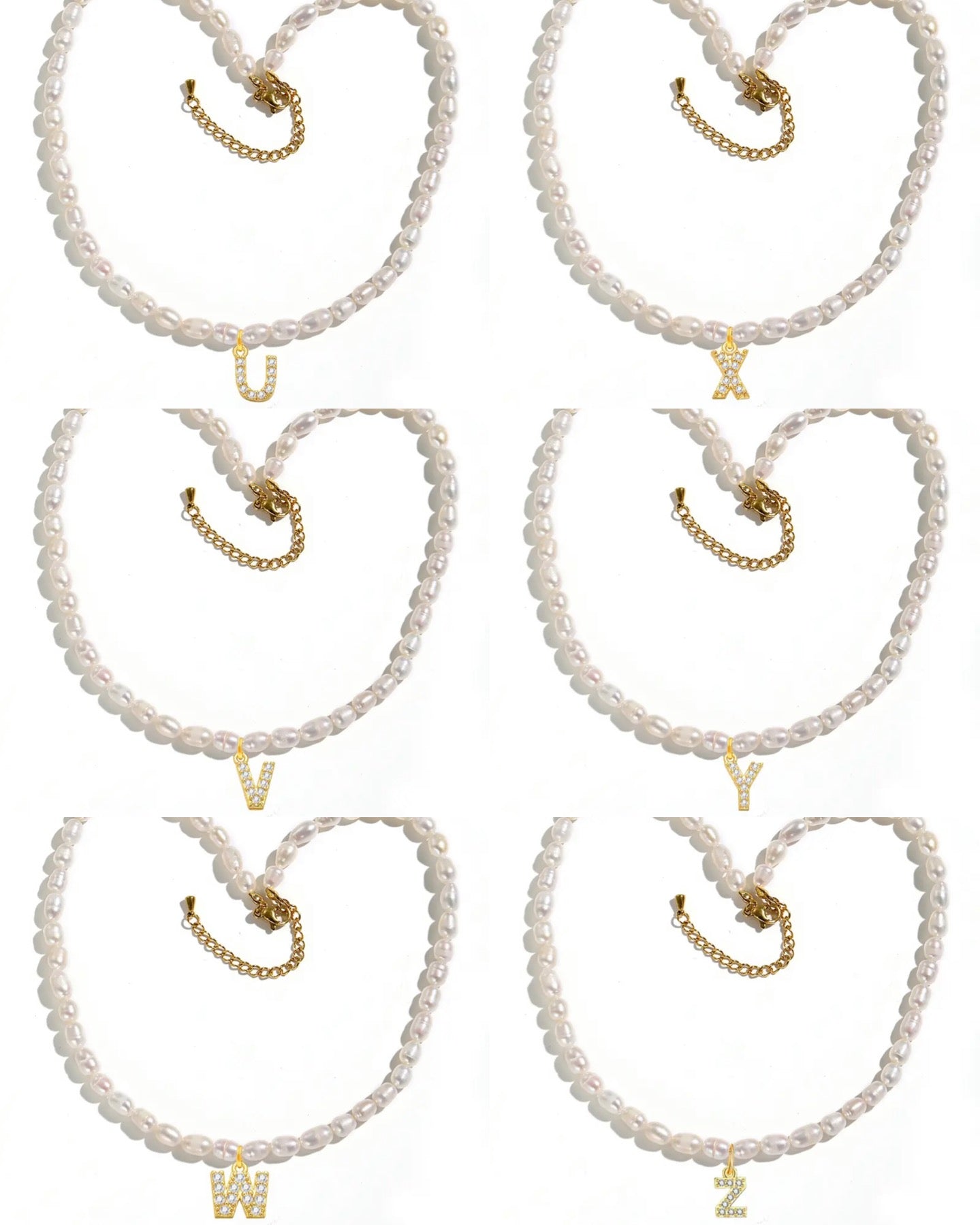 La Perla Initials Necklace (A-Z)