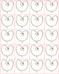 La Perla Initials Necklace (A-Z)