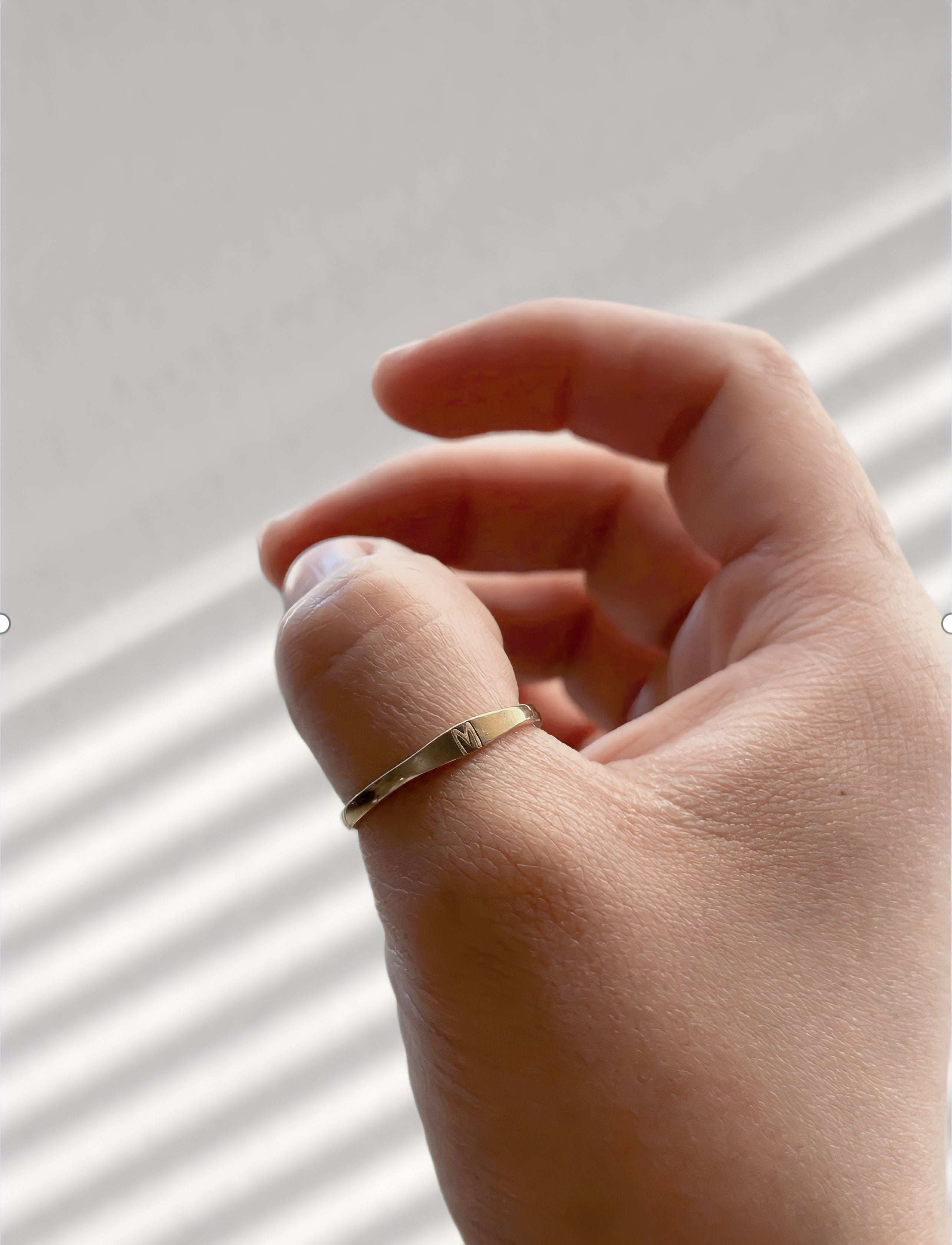 T Luv Letter Ring