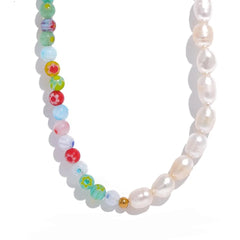 Flower Child Beaded Necklace