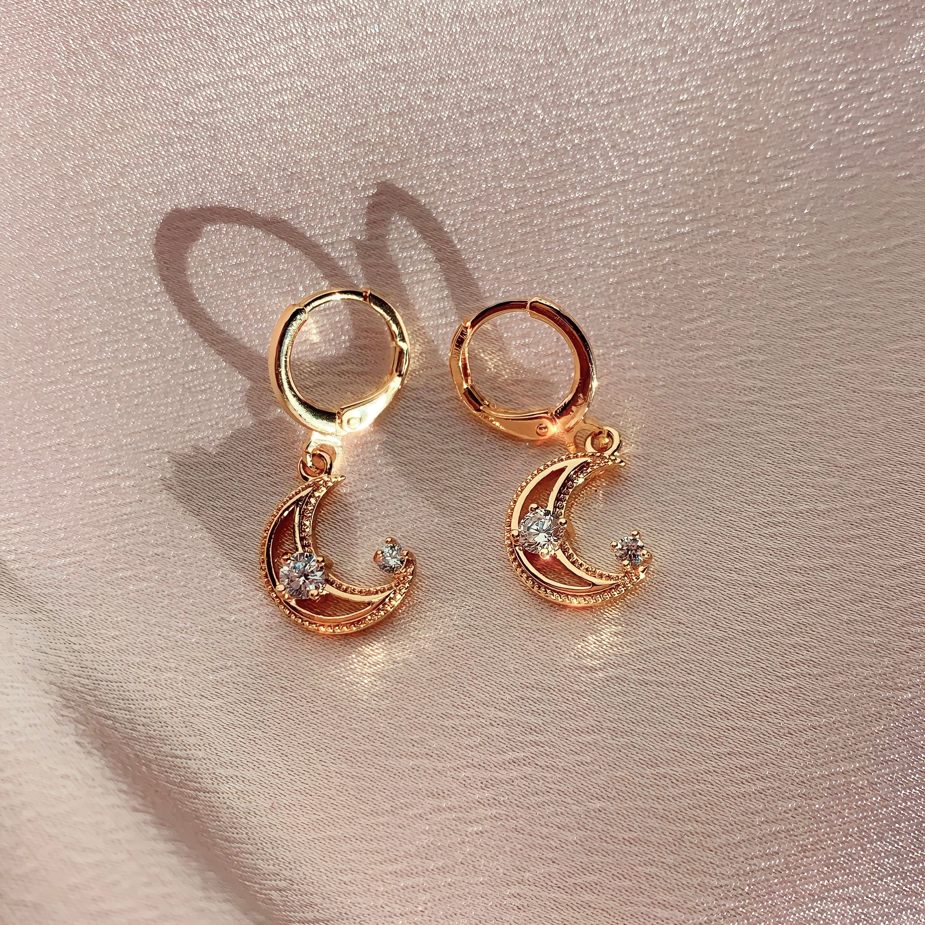 Goodnight, Moon Earrings