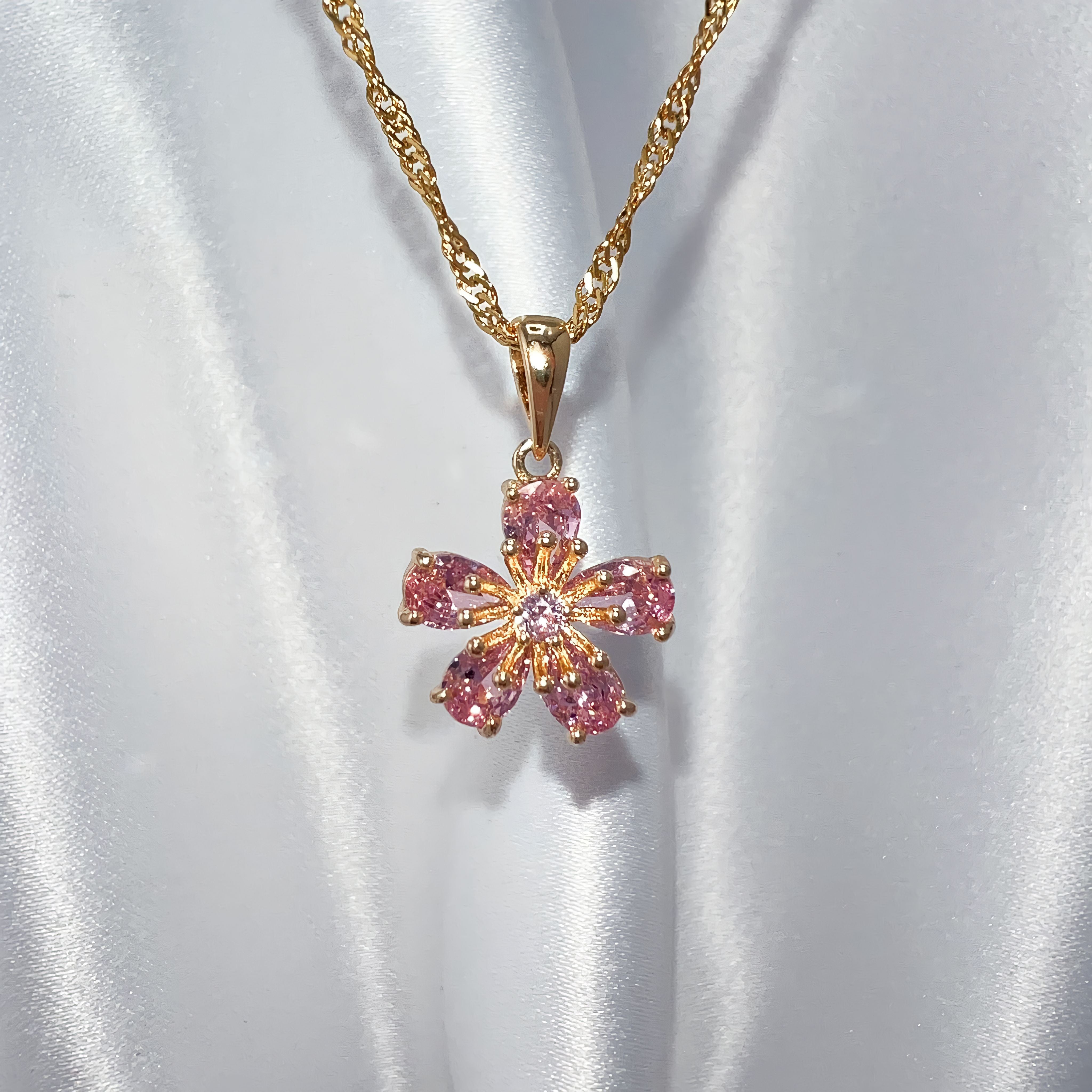 Bought Myself Flowerz Necklace