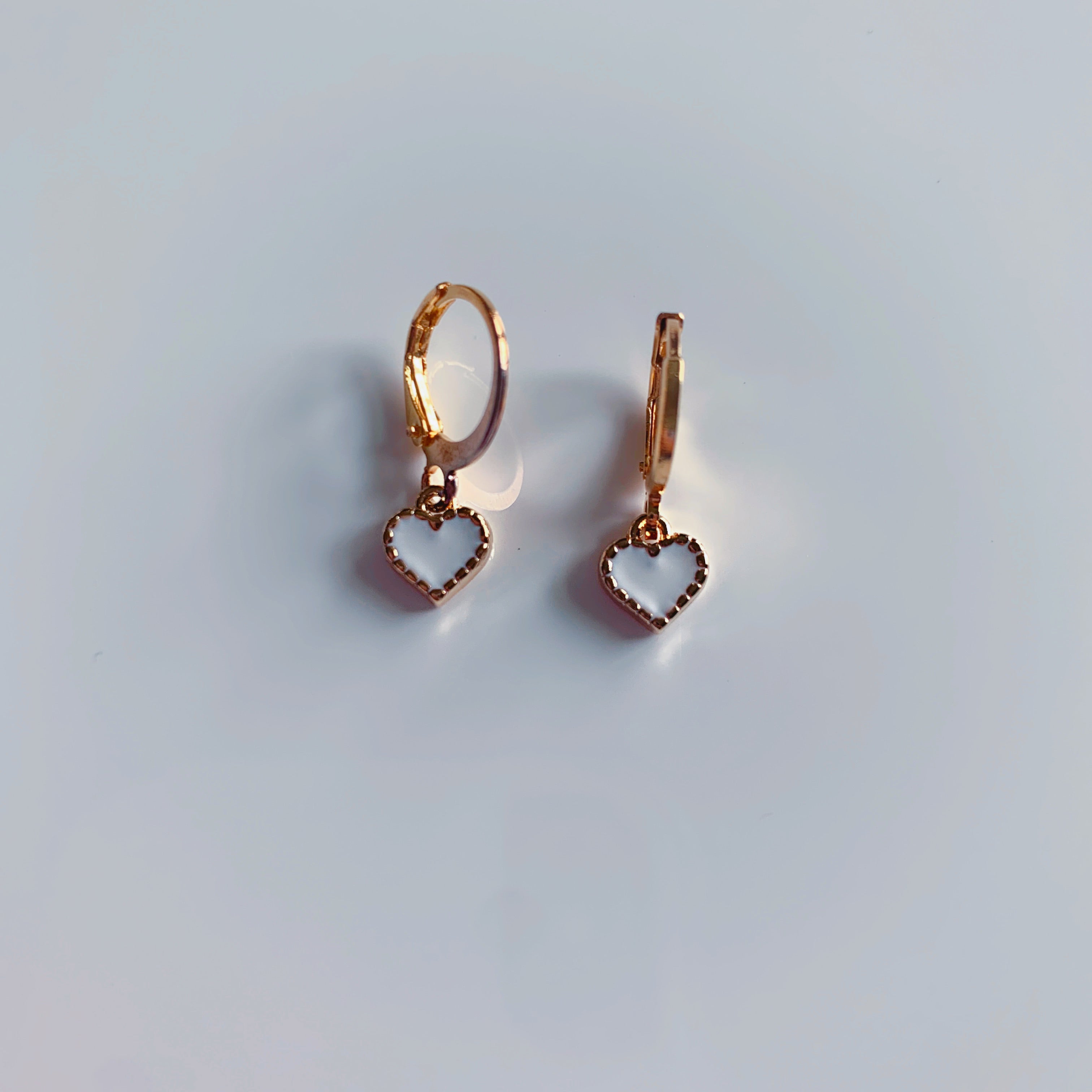 Blank Heart Earrings (4498033147970)