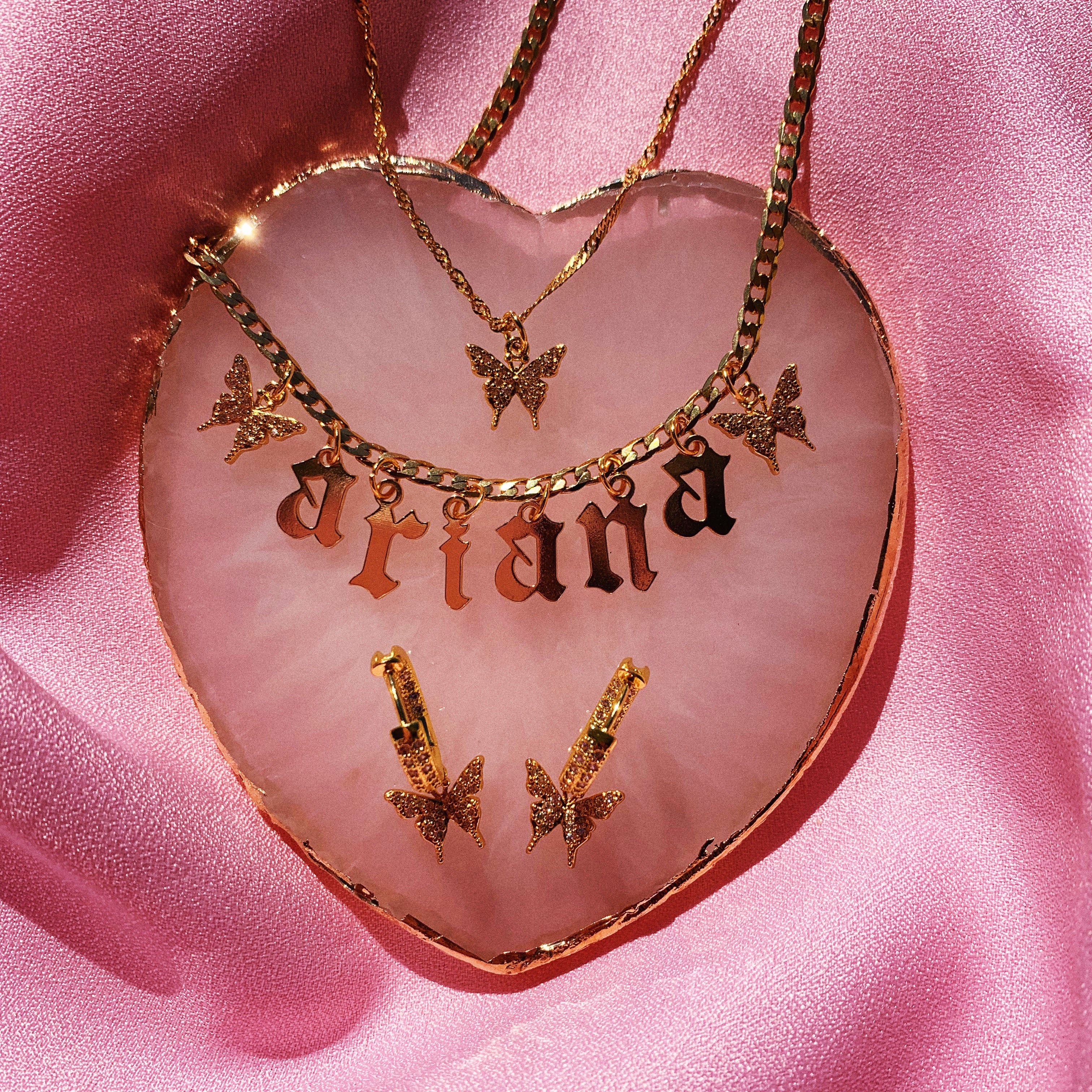 Papillon Necklace Gold Filled (2031193161794)