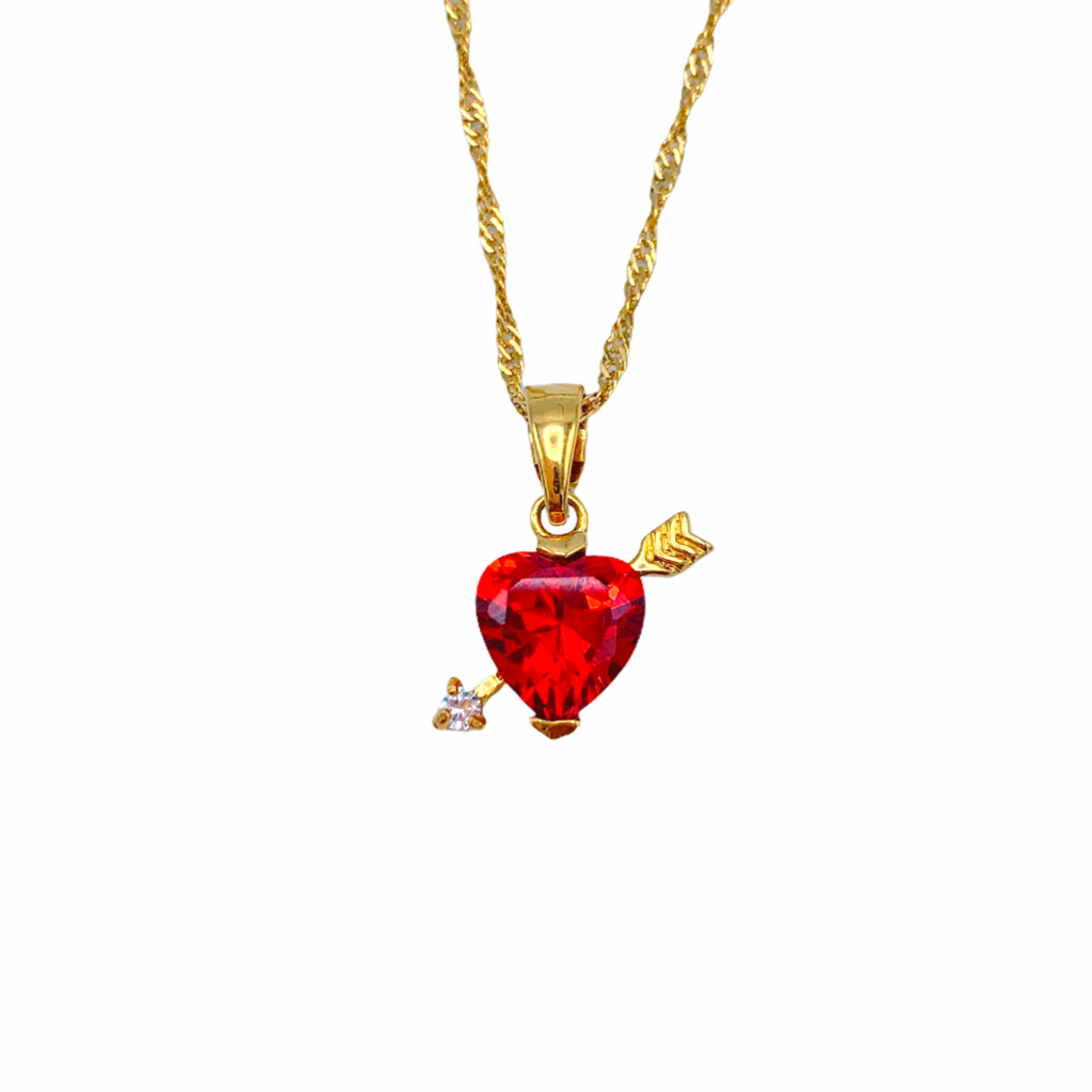 Flirty Ruby Necklace (1863689437250)