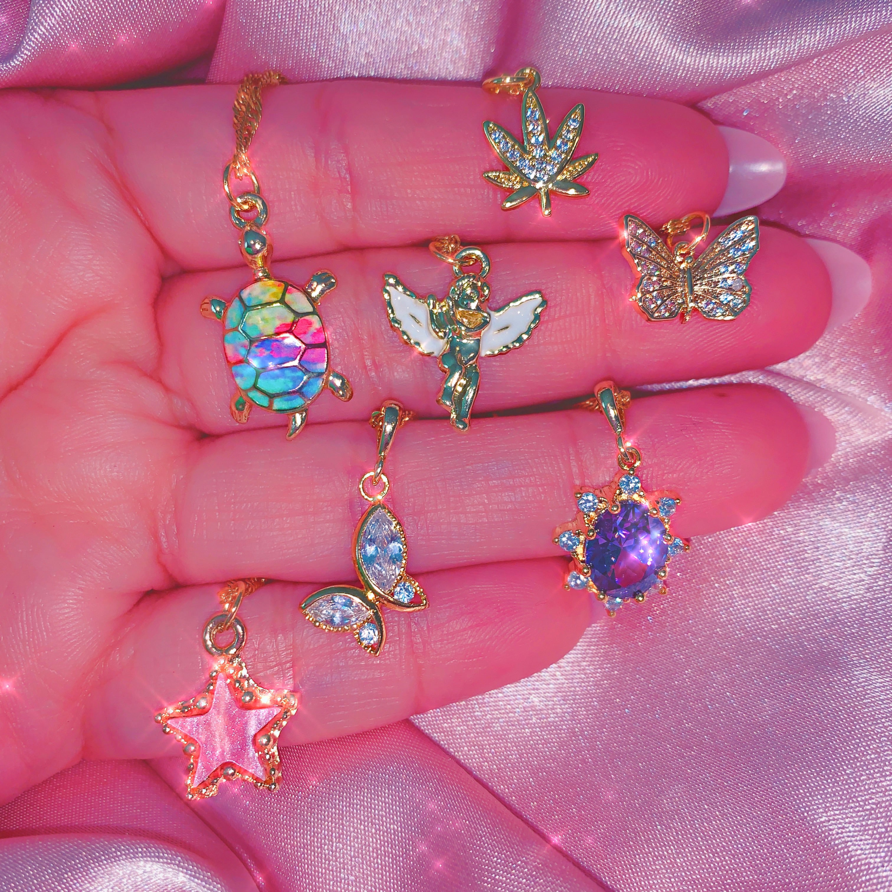 Hippy Turtle Necklace (4598031384642)