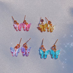 Angel Babies Stud Earrings (4631674486850)