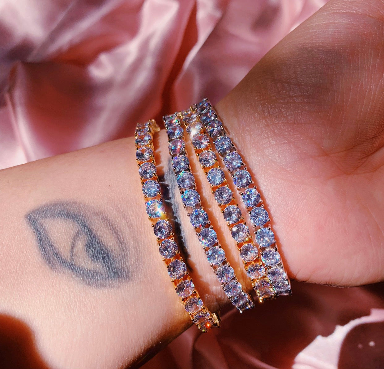 Babe Tennis Bracelet (1814124134466)