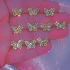 Fly With Me Stud Earrings (4625083760706)