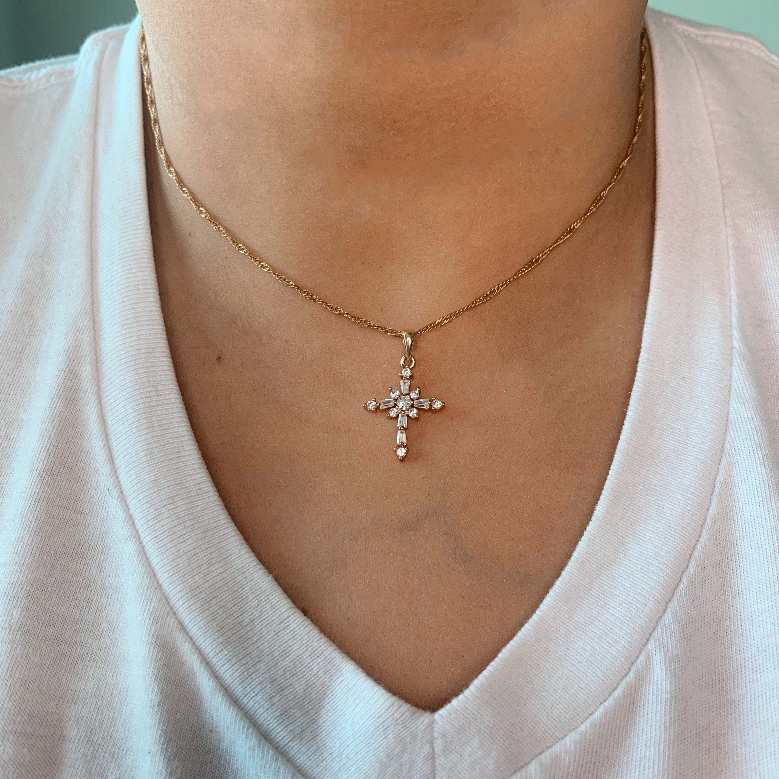 Philippians 4:13 Necklace (4465888165954)