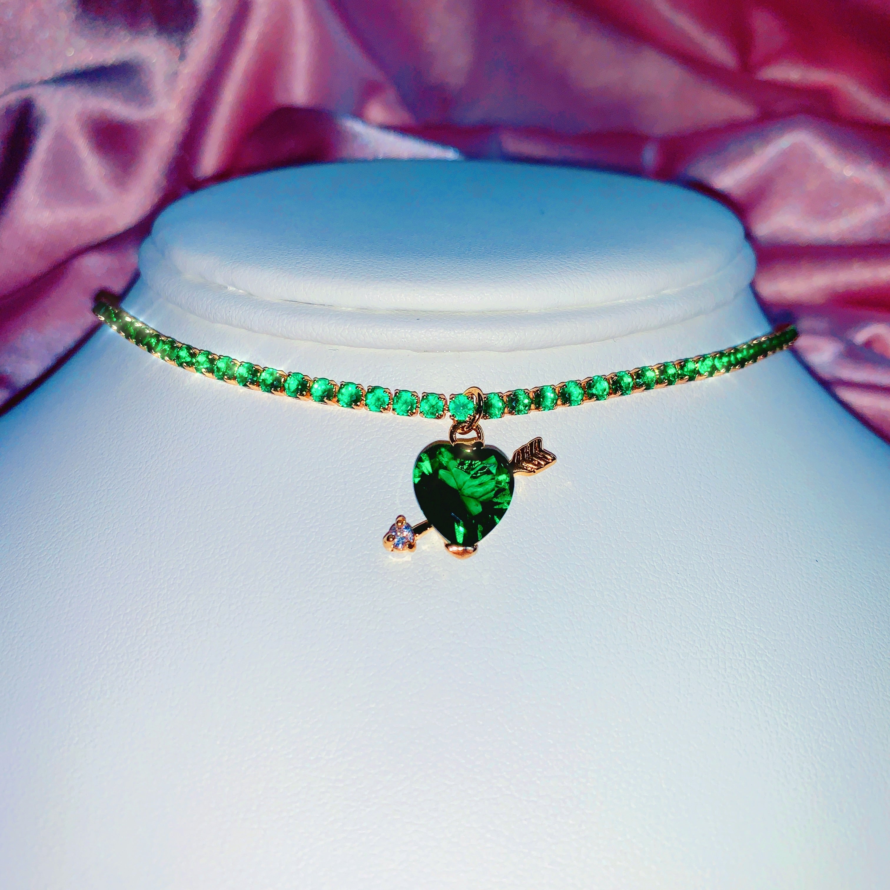 Emerald Luv Choker (4646962102338)
