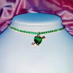 Emerald Luv Choker (4646962102338)