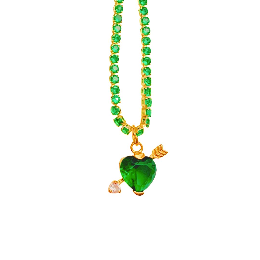 Emerald Luv Choker (4646962102338)