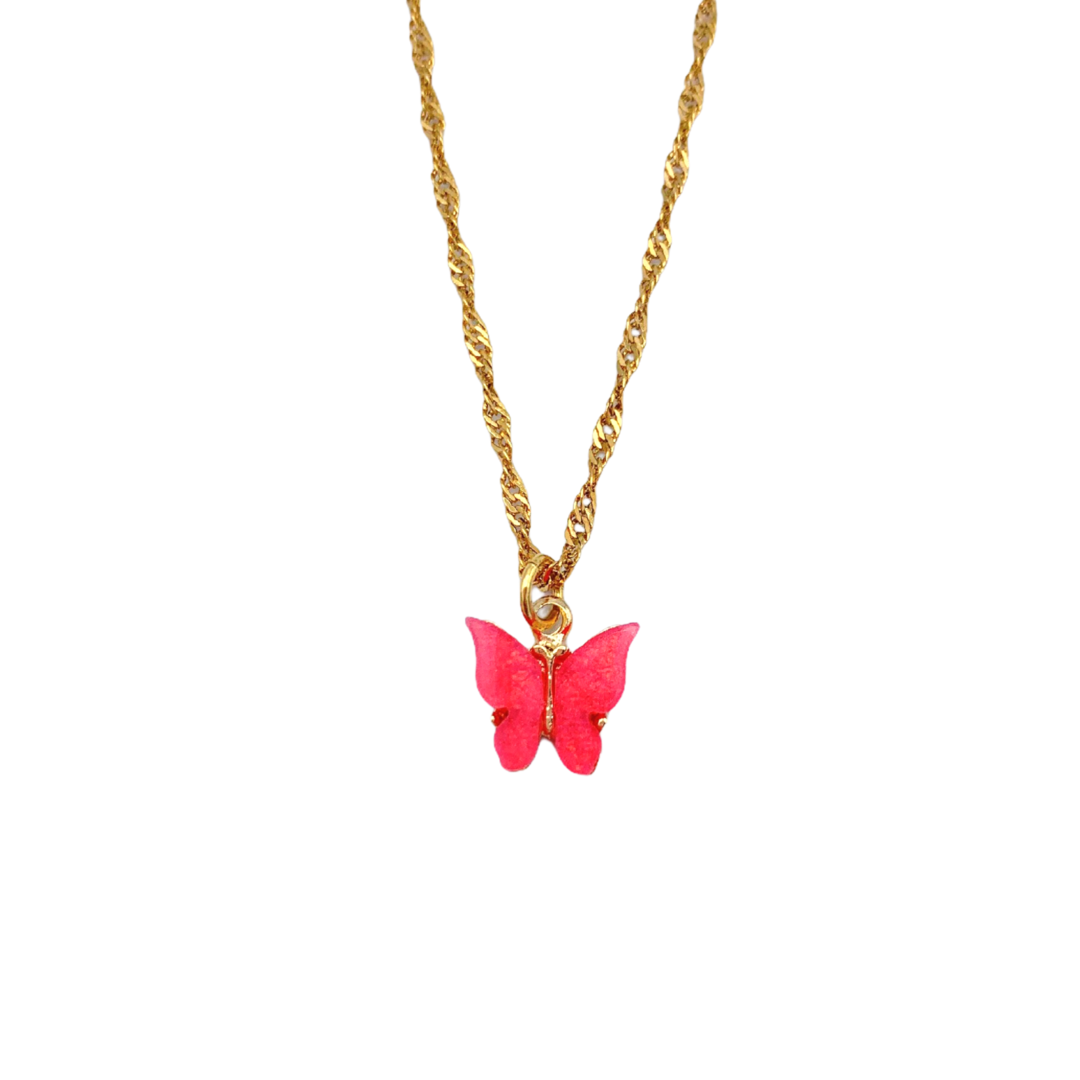 Coral Cutie Necklace (4492751044674)