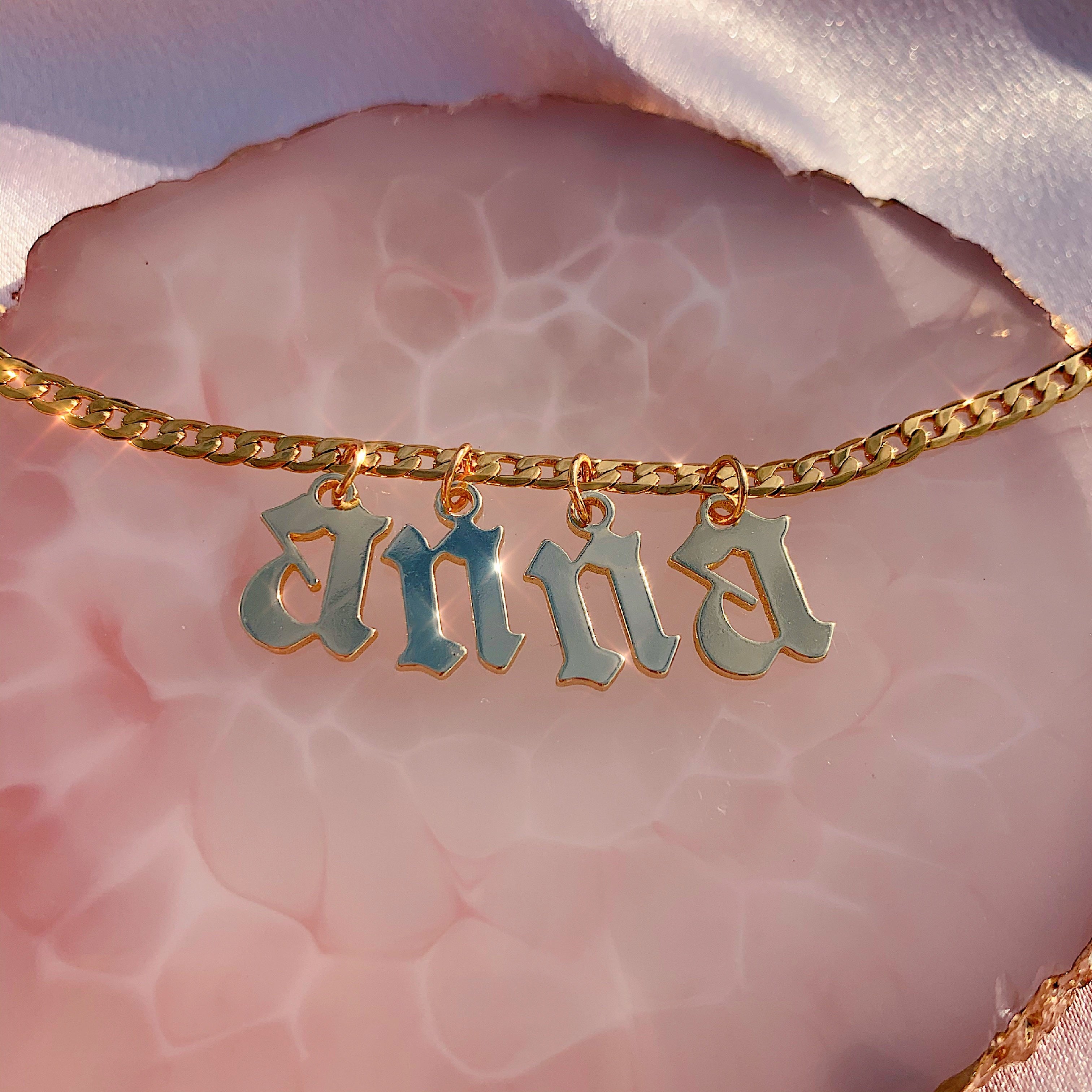 Cubano Gothic Custom Necklace (4436289716290)