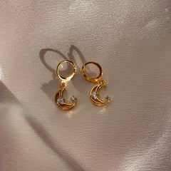 Goodnight, Moon Earrings (4428474974274)