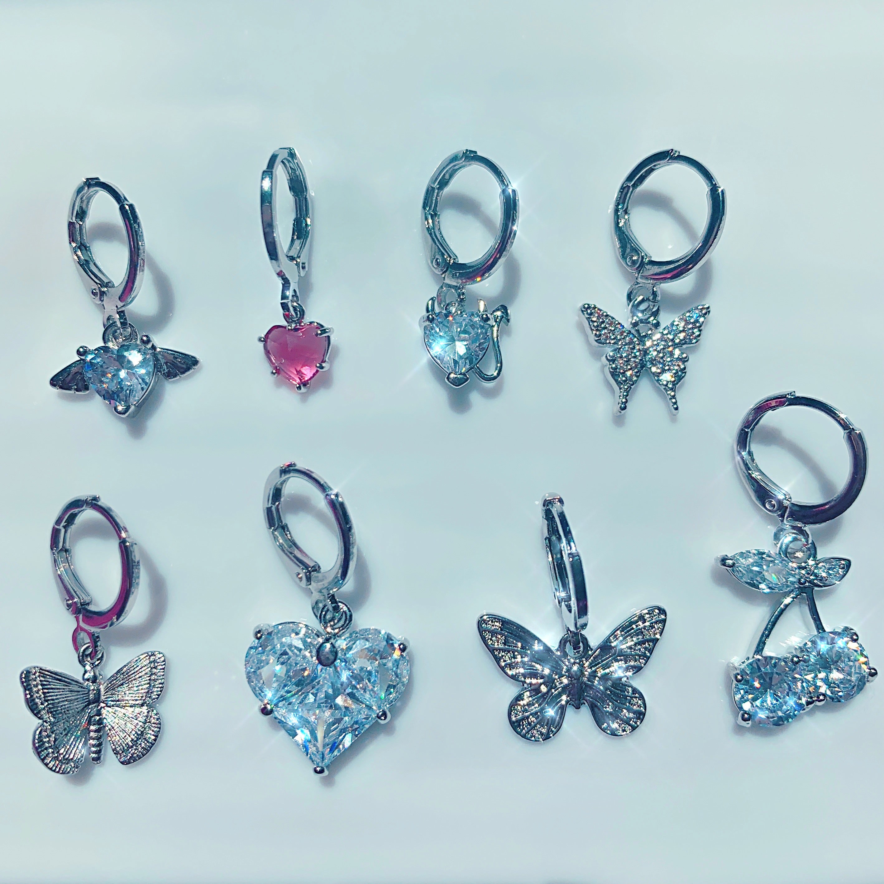 Chrome Crazy Earrings (6587851800642)