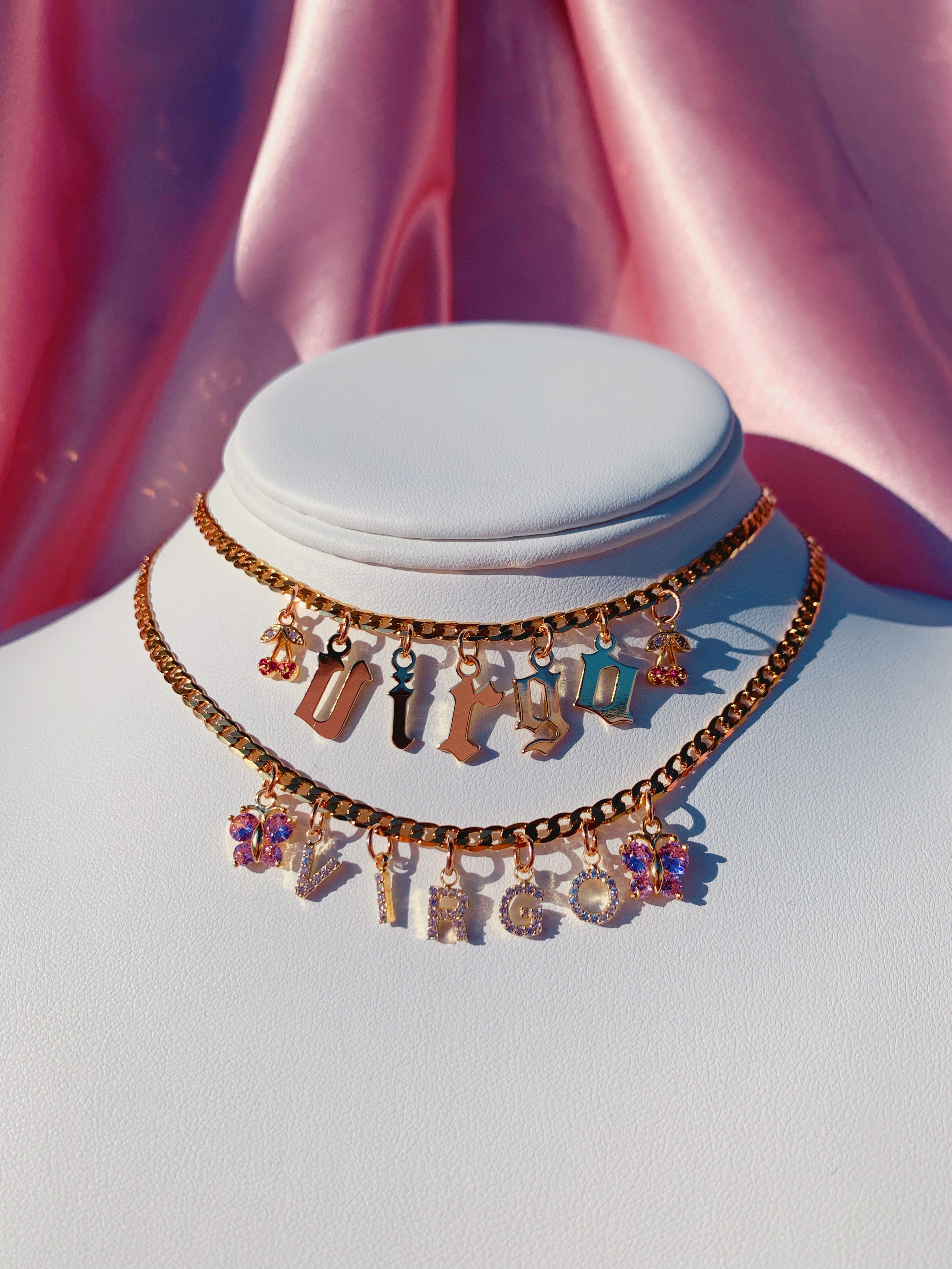 Pink n’ Fly Custom Necklace (4379791917122)