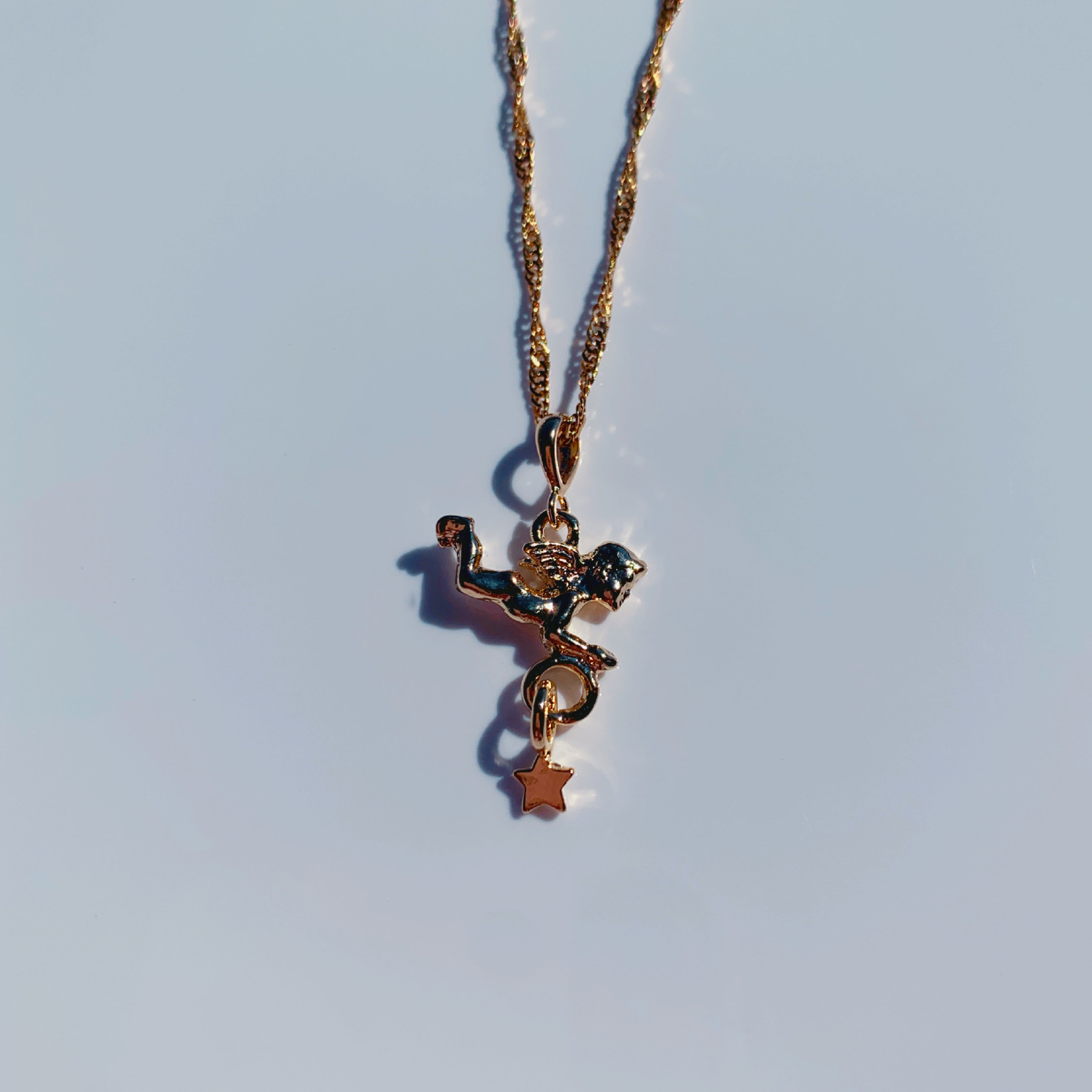 Cupid Shot Me Necklace (4507719401538)