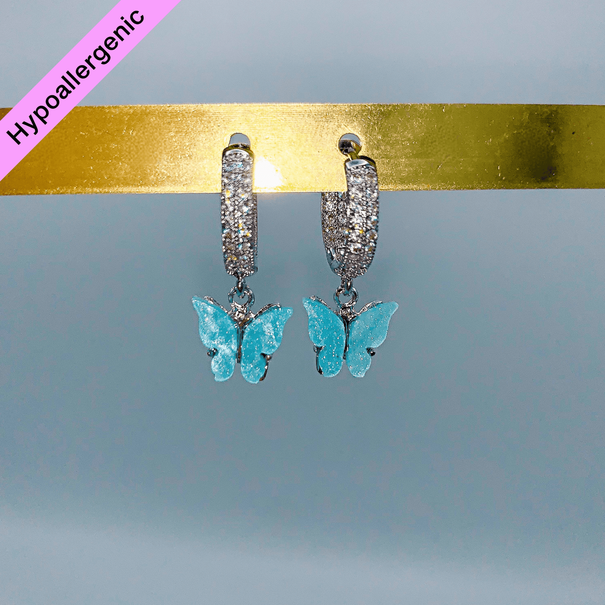 Silver Sky Blu Earrings (4471028580418)