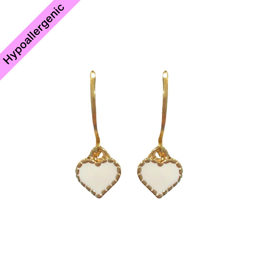 Blank Heart Earrings (4498033147970)