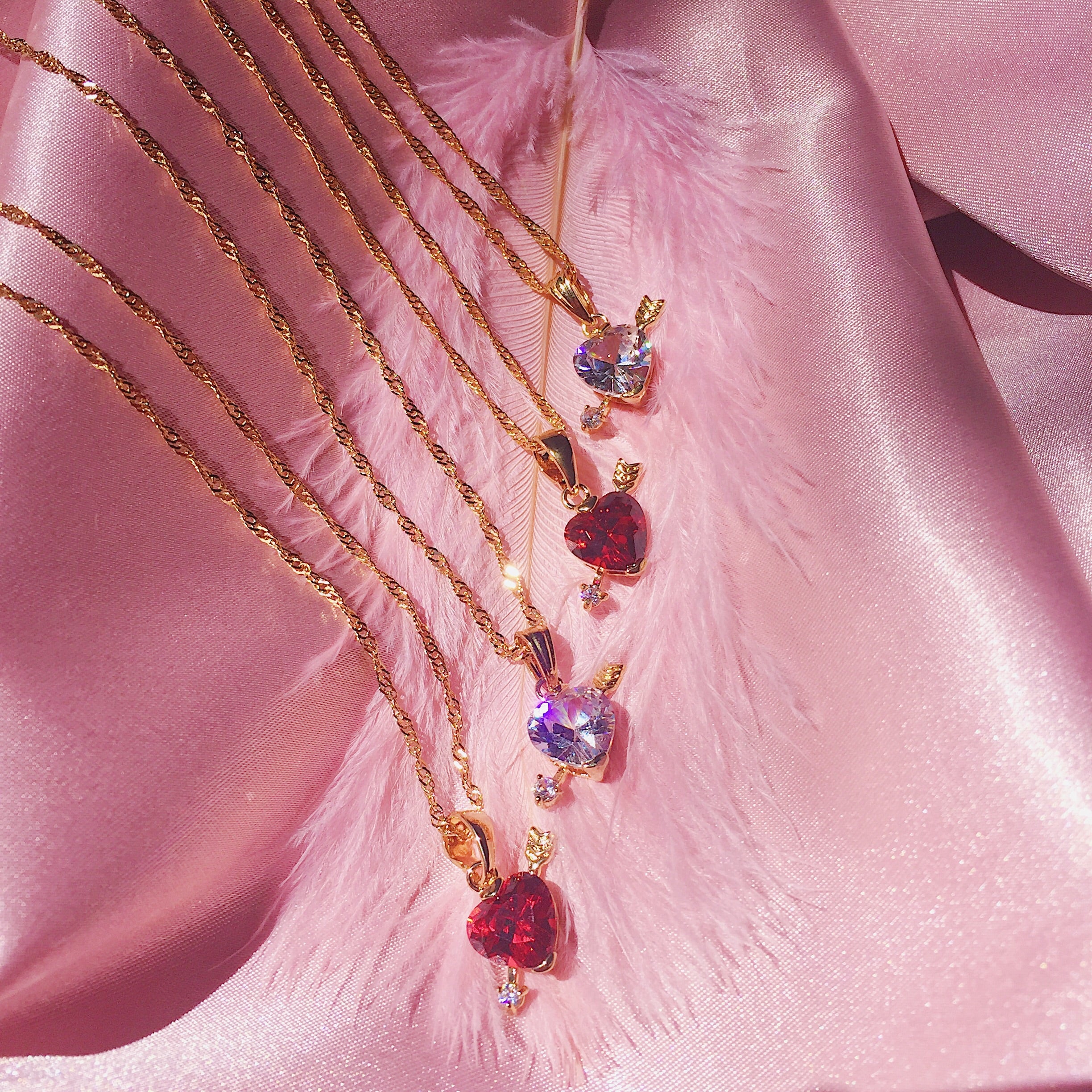 Flirty Ruby Necklace (1863689437250)